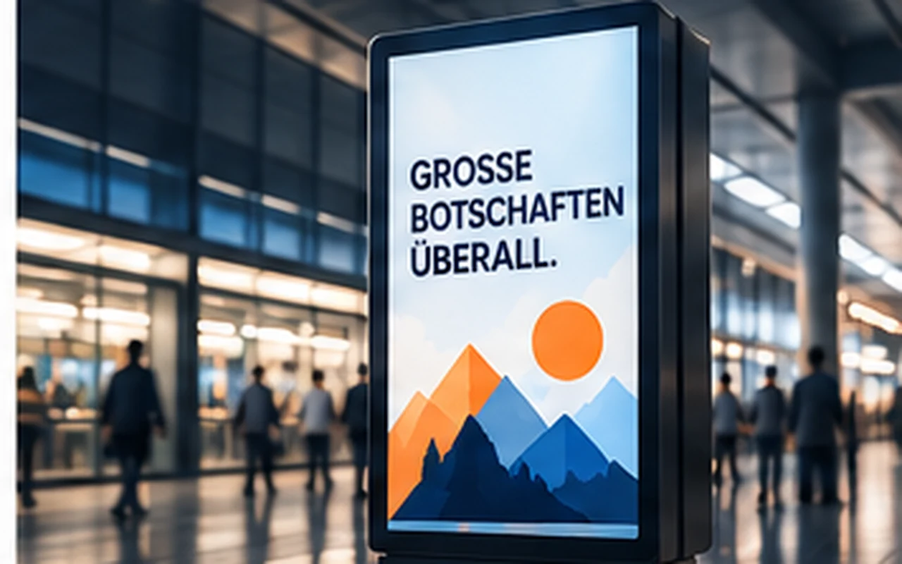 Digital-Out-of-Home-Werbemittel